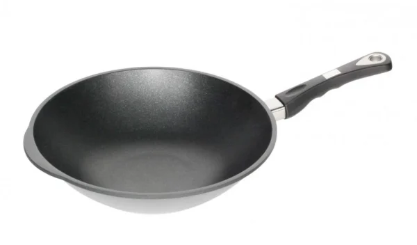 AMT Gastroguss AMT Wok Aus Aluguss Für Induktion, 32 Cm 1