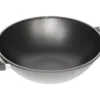 AMT Gastroguss AMT Wok Aus Aluguss, 32 Cm Mit 2 Seitengriffen 10