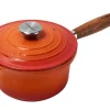 Le Creuset Profitopf Mit Holzgriff In Ofenrot 25