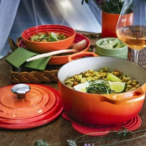 Le Creuset Gourmet-Bräter Signature In Kirschrot 6