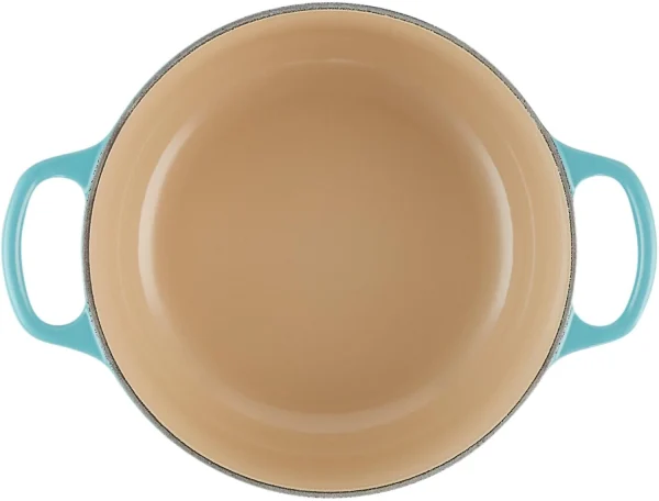 Le Creuset Bräter Signature Rund In Karibik 5