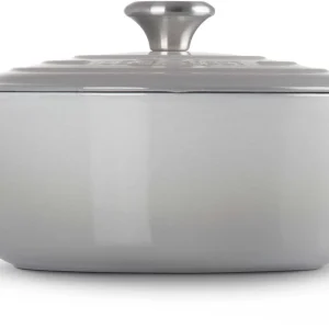 Le Creuset Bräter Signature Rund In Perlgrau 14