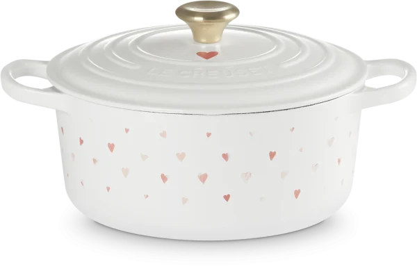 Le Creuset Bräter Signature Rund Hearts, 22 Cm 1