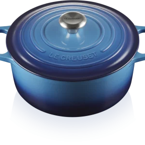 Le Creuset Bräter Signature Rund In Azure 19