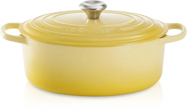 Le Creuset Bräter Signature Oval In Citrus 4