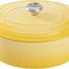 Le Creuset Bräter Signature Oval In Citrus 7