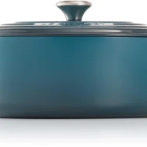 Le Creuset Bräter Signature Oval In Deep Teal 8