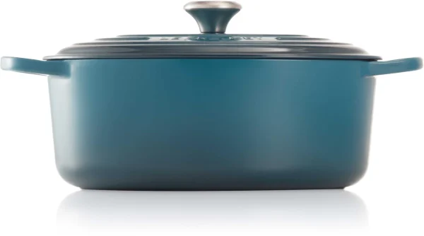 Le Creuset Bräter Signature Oval In Deep Teal 3