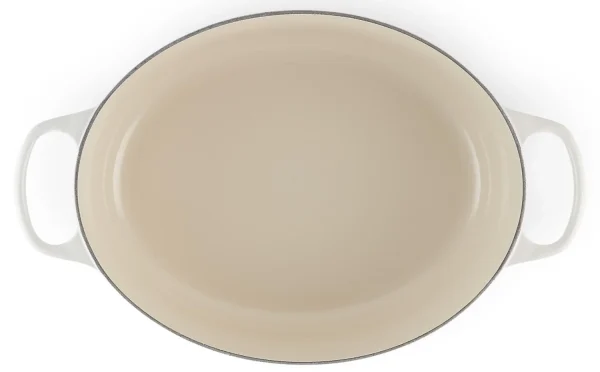 Le Creuset Bräter Signature Oval In Meringue 6