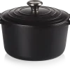 Le Creuset Hoher Bräter Signature Rund In Schwarz 17