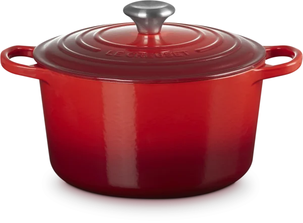 Le Creuset Hoher Bräter Signature Rund In Kirschrot 1