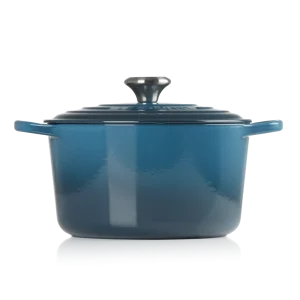 Le Creuset Hoher Bräter Signature Rund In Deep Teal 6