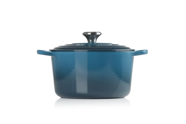 Le Creuset Hoher Bräter Signature Rund In Deep Teal 3