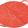 Kuhn Rikon Spritzschutz Faltbar Silikon Rot 30cm 13