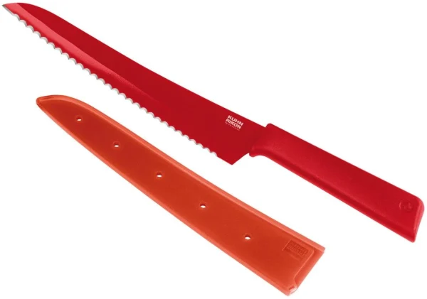 Kuhn Rikon COLORI®+ Brotmesser Rot 1