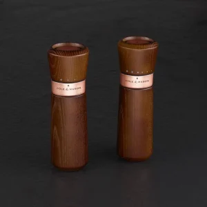 Cole & Mason Lyndhurst Chestnut & Rosé Gold Salz- Und Pfeffermühle Geschenkset, 18,5 Cm 31