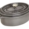 Staub Mini Cocotte Oval Aus Gusseisen In Graphitgrau 11