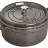 Staub Cocotte Rund Aus Gusseisen In Graphitgrau 5