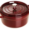 Staub Cocotte Rund Aus Gusseisen In Grenadine 10