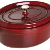 Staub Cocotte Oval Aus Gusseisen In Grenadine 5