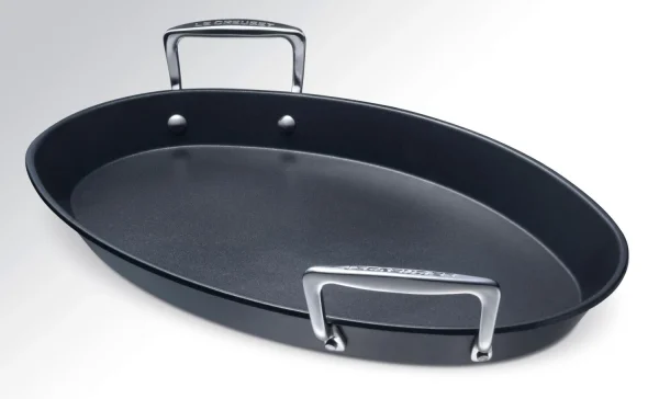 Le Creuset Aluminium-Antihaft-Pfanne Oval, 40 Cm 1