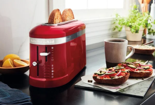 KitchenAid Design 2-Scheiben Langschlitztoaster In Empire Rot 5