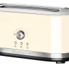 KitchenAid Langschlitztoaster Mit Manueller Bedienung In Creme 14