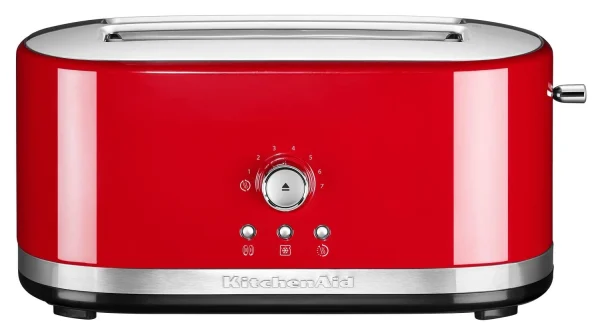 KitchenAid Langschlitztoaster Mit Manueller Bedienung In Empire Rot 3