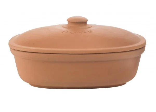 Römertopf Brot-Frische-Topf Oval Terracotta, Medium 1