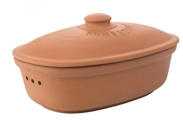 Römertopf Brot-Frische-Topf Oval Terracotta, Medium 4