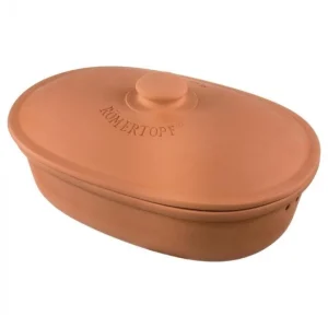 Römertopf Brot-Frischetopf Oval MAXI, Terrakotta 10