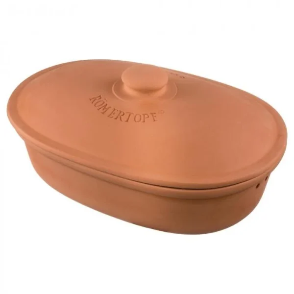 Römertopf Brot-Frischetopf Oval MAXI, Terrakotta 3