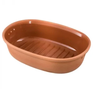 Römertopf Brot-Frischetopf Oval MAXI, Terrakotta 12