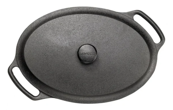 Skeppshult Bräter Oval 6 Liter Mit Gusseisendeckel 3