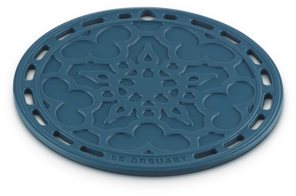 Le Creuset Silikonuntersetzer Tradition In Deep Teal 3