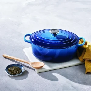 Le Creuset Bräter Signature Oval In Azure 15