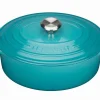 Le Creuset Bräter Signature Oval In Karibik 17