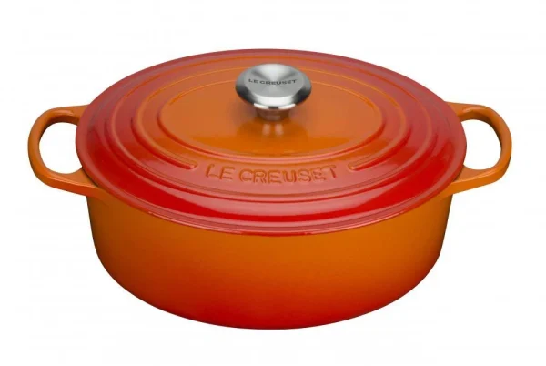 Le Creuset Bräter Signature Oval In Ofenrot 1