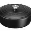 Le Creuset Bräter Signature Oval In Schwarz 22