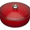 Le Creuset Gourmet-Bräter Signature In Kirschrot 10