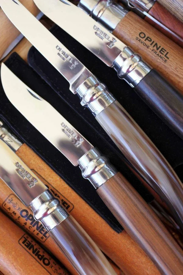 Opinel Messer Slim-Line, Größe 15, Rostfrei, Buchenholz 4