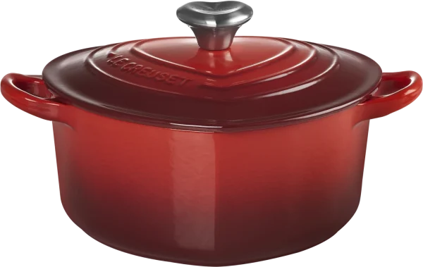 Le Creuset Herzbräter Aus Gusseisen Mit Herzgriff 5