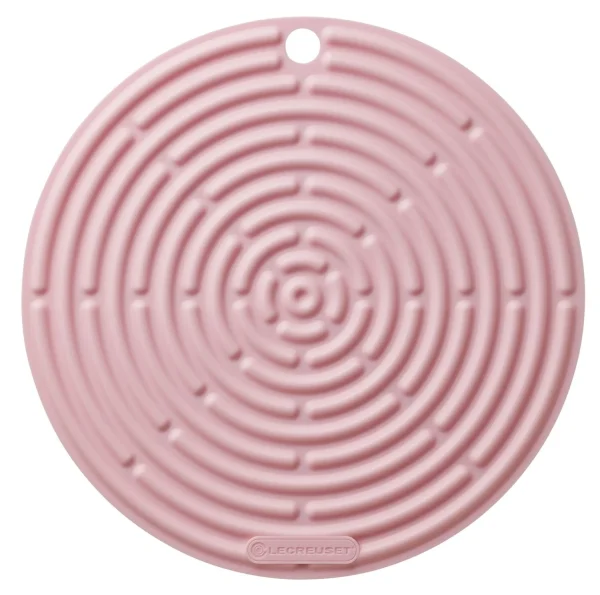 Le Creuset Topflappen Rund In Shell Pink 1