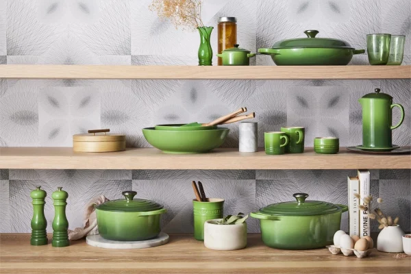 Le Creuset Familientopf La Marmite SIGNATURE In Bamboo Green 4