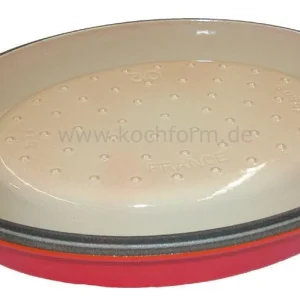 Le Creuset Saftbräter Doufeu Oval Aus Gusseisen In Ofenrot 9