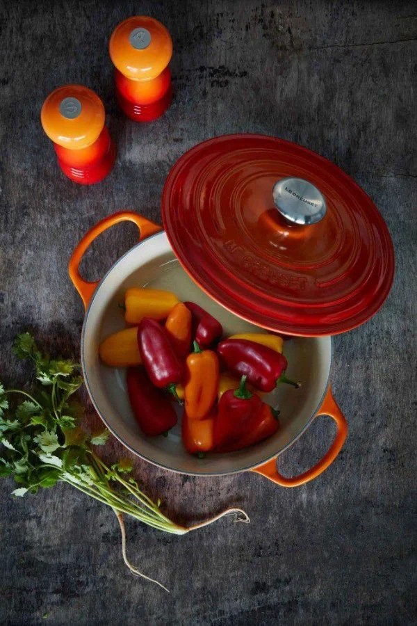 Le Creuset Bräter Signature Rund In Karibik 8