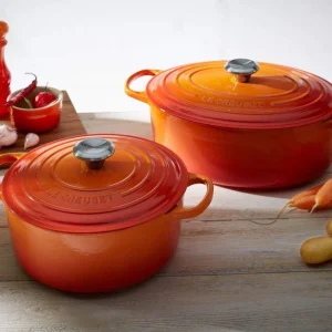 Le Creuset Bräter Signature Rund In Ofenrot 16