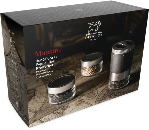 PEUGEOT Pfefferbar Maestro U′Select Geschenkset 24