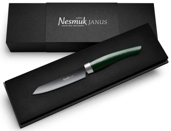 Nesmuk Officemesser Janus In Micarta Green 3