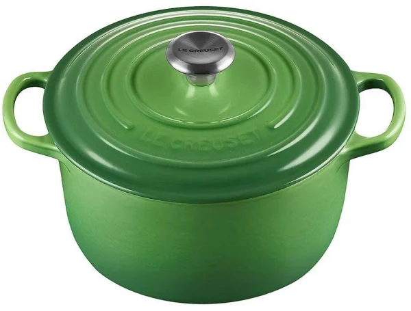 Le Creuset Hoher Bräter Signature Rund In Bamboo Green 1